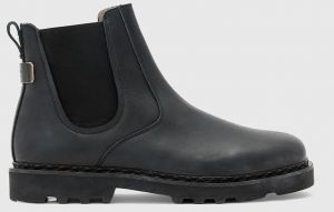 Členkové topánky AllSaints SKIFF CHELSEA BOOT čierna farba, M025FD