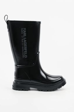 Gumáky Karl Lagerfeld K/TORRENT čierna farba, KL47180S