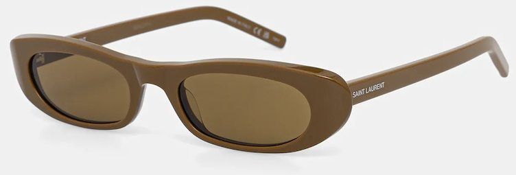 Slnečné okuliare Saint Laurent SHADE čierna farba, SL 557 SHADE,SHADE