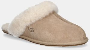 Semišové papuče UGG Scuffette II béžová farba, 1106872-SAN
