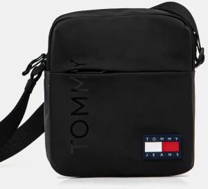 Malá taška Tommy Jeans čierna farba, AM0AM13270