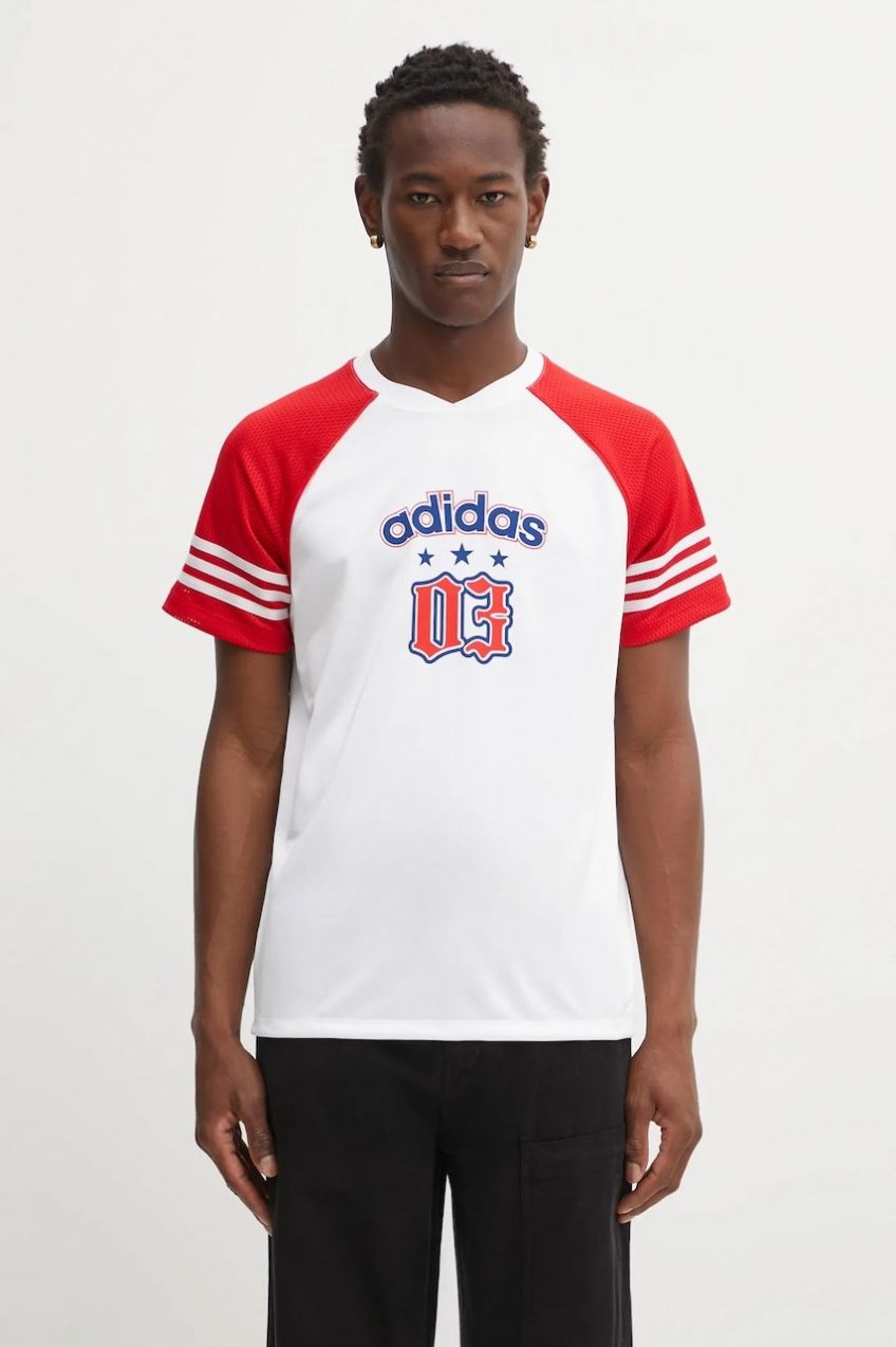 Tričko adidas Originals Jersey dámske, biela farba, KC6287