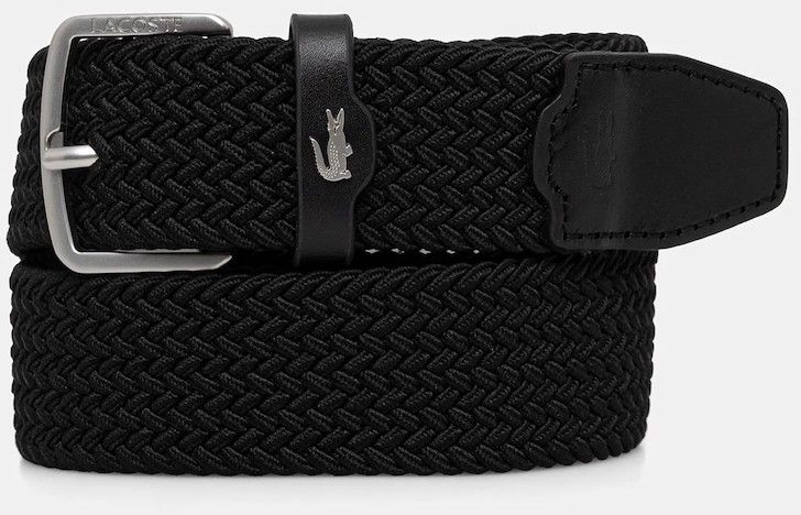Opasok Lacoste čierna farba, RC4100