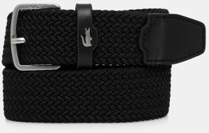 Opasok Lacoste čierna farba, RC4100