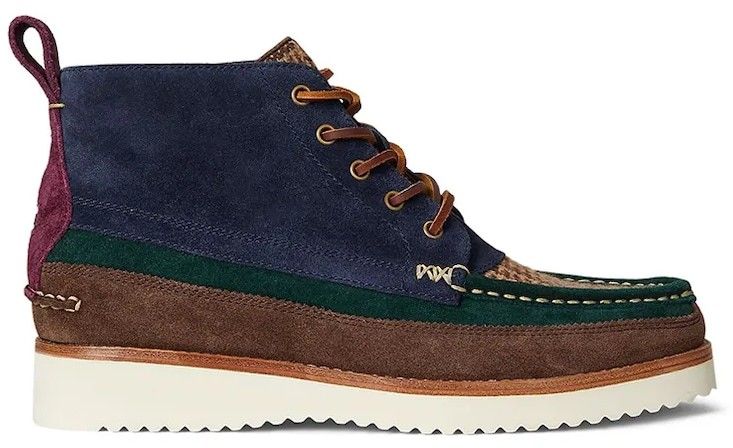 Semišové topánky Polo Ralph Lauren Ranger Wrkbt tmavomodrá farba, 812974126001