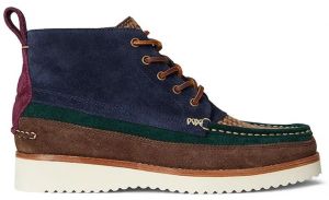 Semišové topánky Polo Ralph Lauren Ranger Wrkbt tmavomodrá farba, 812974126001