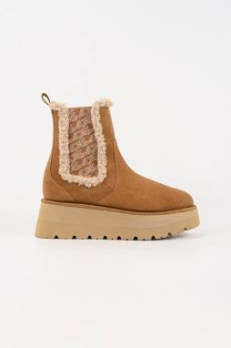 Snehule Karl Lagerfeld SKYLAR hnedá farba, KL48662