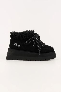 Snehule Karl Lagerfeld SKYLAR čierna farba, KL48632