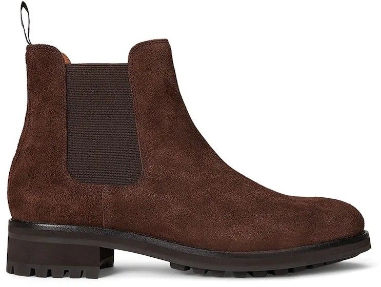 Členkové topánky Polo Ralph Lauren Bryson Chls Boots hnedá farba, 812974123002
