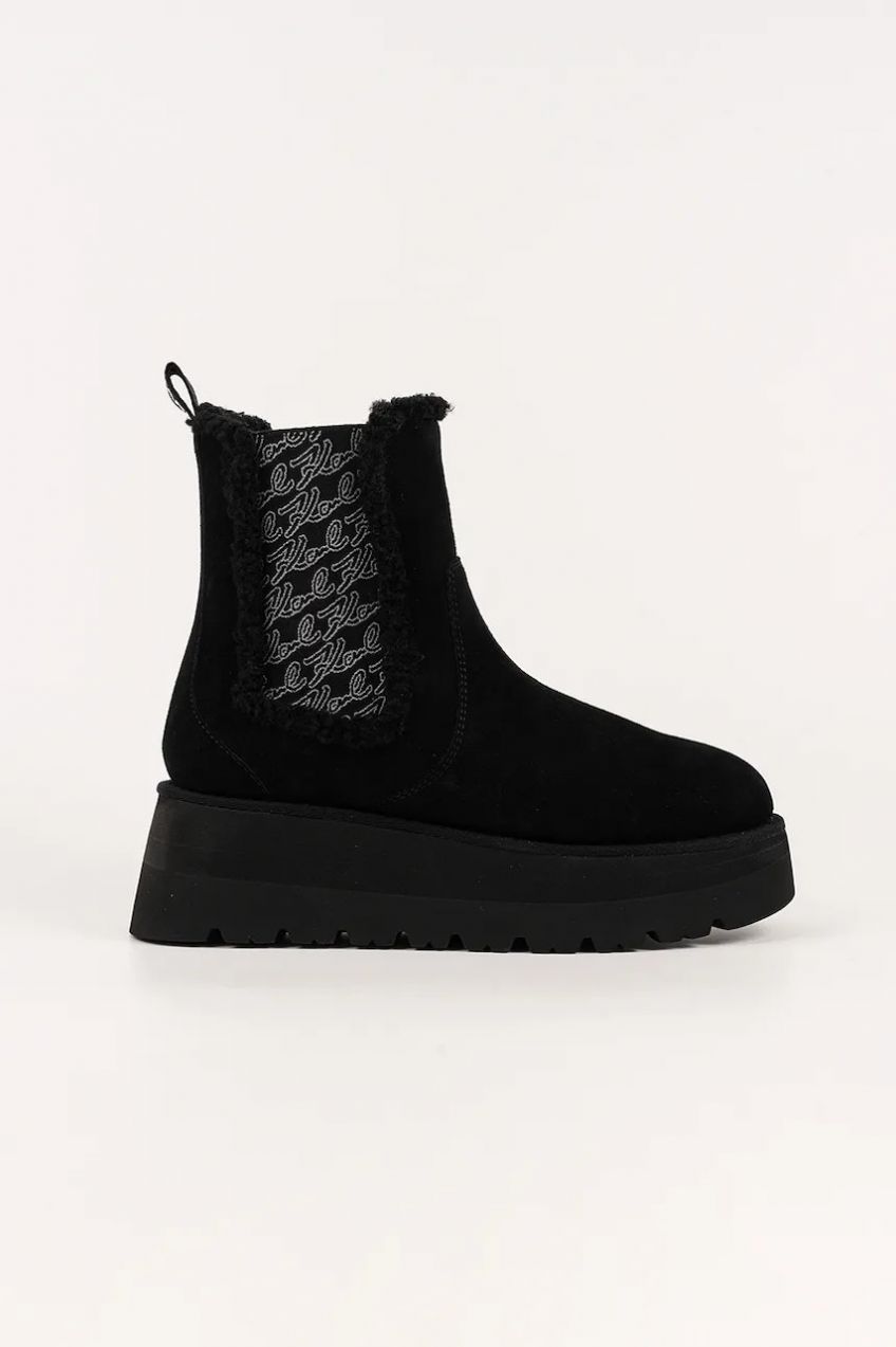 Snehule Karl Lagerfeld SKYLAR čierna farba, KL48662