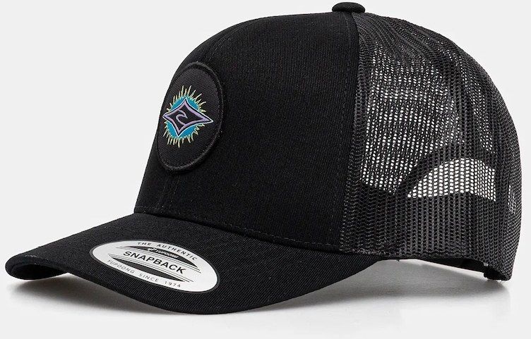 Šiltovka Rip Curl čierna farba, vzorovaná, 1FMMHE