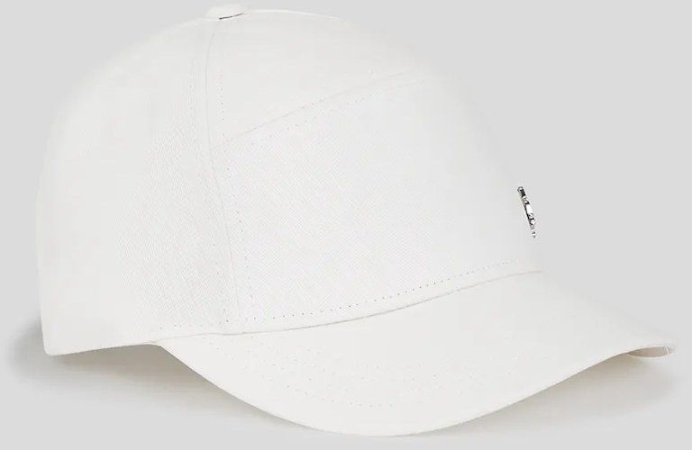 Bavlnená šiltovka Karl Lagerfeld IKON biela farba, jednofarebná, A3W33139