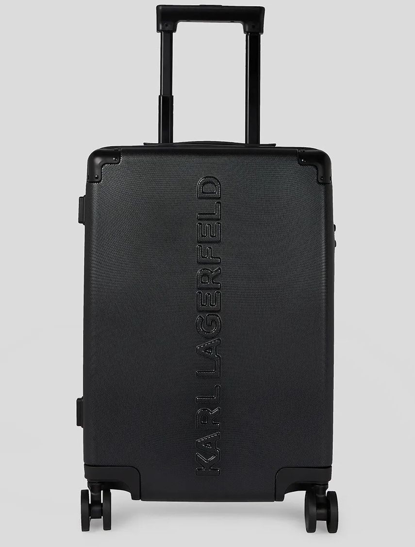 Kufor Karl Lagerfeld K/TRAVEL čierna farba, A3W30245