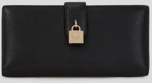 Kožená peňaženka Karl Lagerfeld K/AUTOGRAPH čierna farba, A3W32040