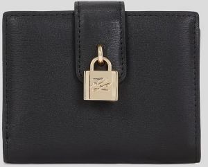 Peňaženka Karl Lagerfeld K/AUTOGRAPH dámska, čierna farba, A3W32039