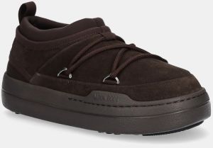 Snehule Moon Boot MB PARK ICON SUEDE hnedá farba, 80D2470170 M010