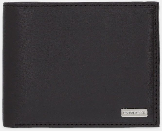 Kožená peňaženka U.S. Polo Assn. Utah H. hnedá farba, WEUUA2612MHA
