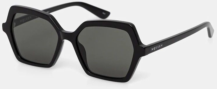 Slnečné okuliare Alexander McQueen čierna farba, AM0537S