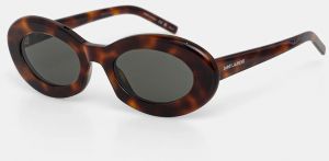 Slnečné okuliare Saint Laurent hnedá farba, SL 594
