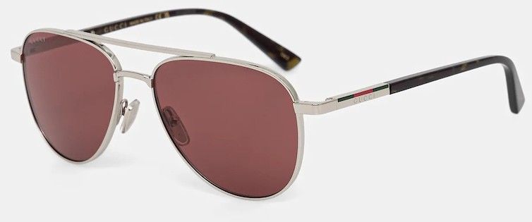 Okuliare Gucci strieborná farba, GG1962S