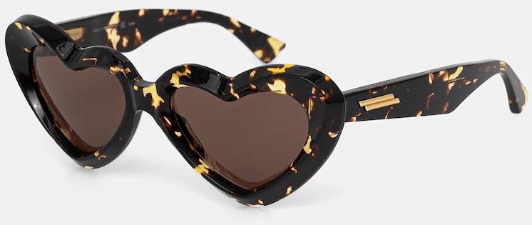 Slnečné okuliare Bottega Veneta hnedá farba, BV1432S