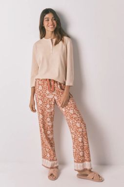 Pyžamové nohavice women'secret oranžová farba, 3702258