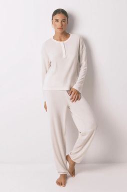 Pyžamo women'secret dámske, béžová farba, 4752531