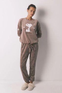 Pyžamo women'secret dámske, hnedá farba, 3132134