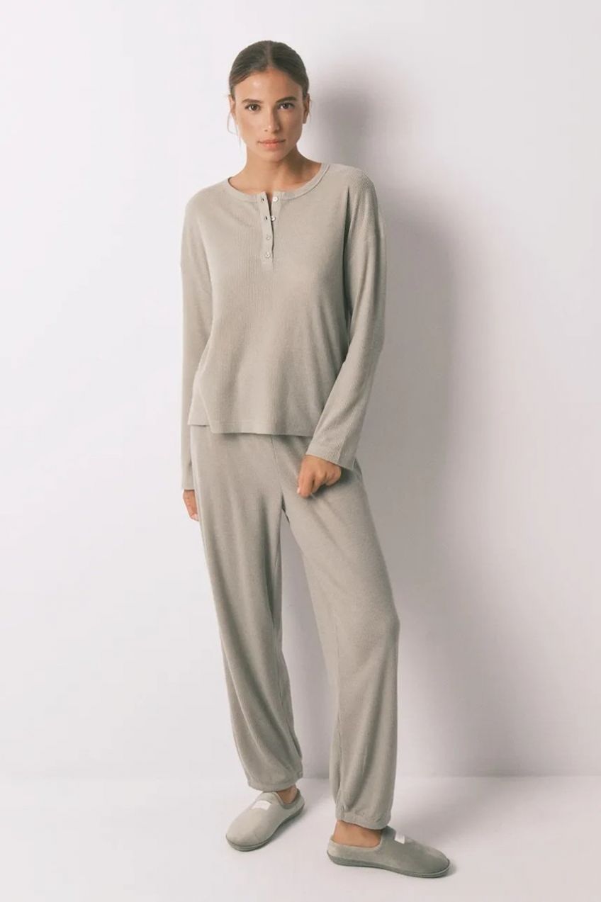 Pyžamo women'secret dámske, zelená farba, 4752532