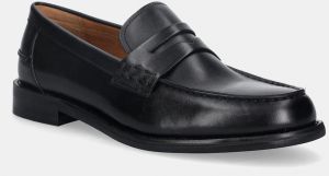 Kožené mokasíny Vagabond Shoemakers STEVEN čierna farba, 6060-001-20