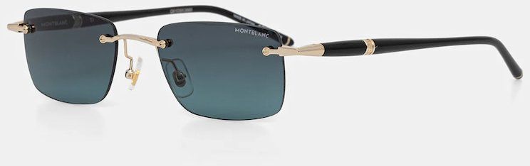 Slnečné okuliare Montblanc zlatá farba, MB0344S