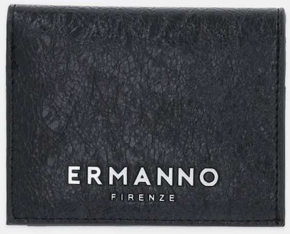 Peňaženka Ermanno Scervino dámska, čierna farba, 12600398