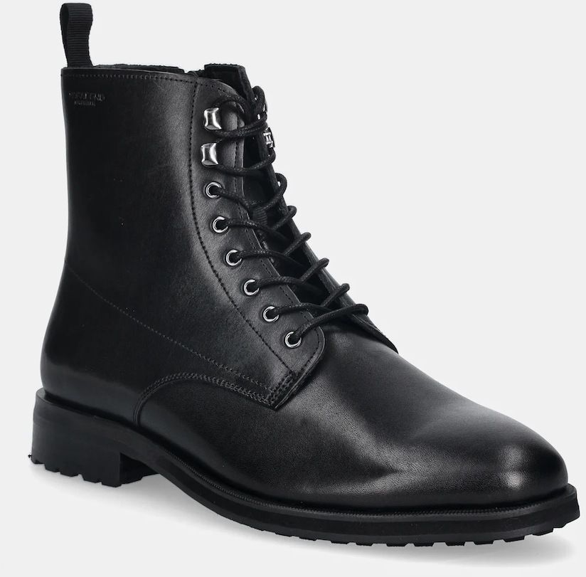 Kožené topánky Vagabond Shoemakers BRIAN čierna farba, 6094-001-20