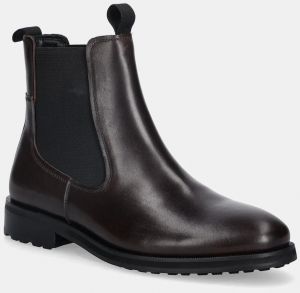 Kožené topánky chelsea Vagabond Shoemakers BRIAN hnedá farba, 6094-101-31
