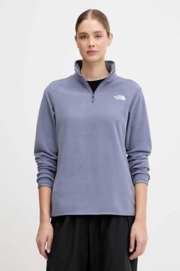 Fleecová mikina The North Face fialová farba, jednofarebná, NF0A8D2JBTR1