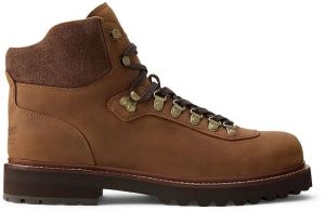 Kožené členkové topánky Polo Ralph Lauren Alpn Bt Lite hnedá farba, 812974116002
