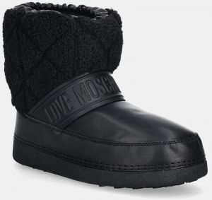 Snehule Love Moschino čierna farba, JA24412G0NISJ00A