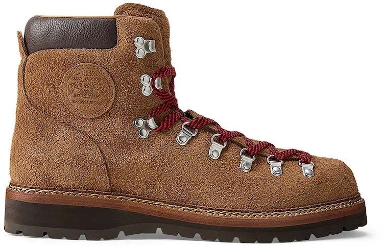 Semišové členkové topánky Polo Ralph Lauren Polo Alpine Boots hnedá farba, 812974118001