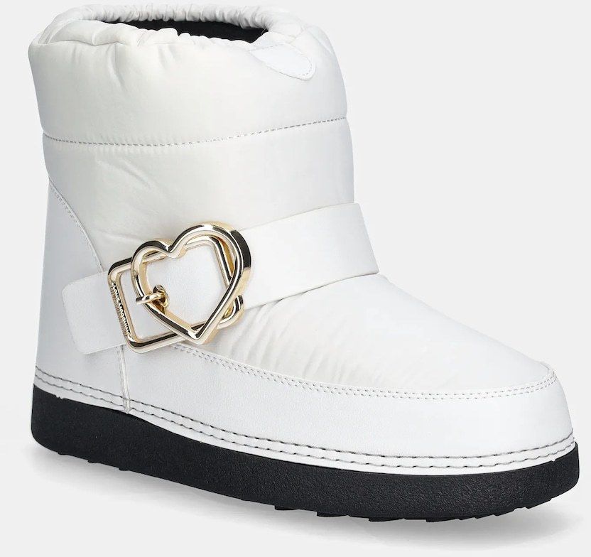 Snehule Love Moschino biela farba, JA24432G0NISK10A