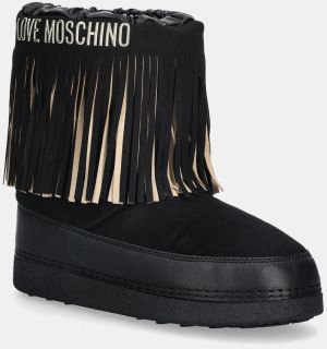 Snehule Love Moschino čierna farba, JA24462G0NISN00A