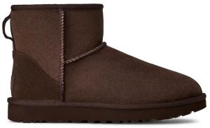 Semišové snehule UGG Classic Mini II hnedá farba, 1016222.DDC