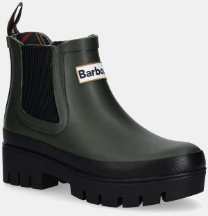 Gumáky Barbour Halton zelená farba, LRF0100OL12