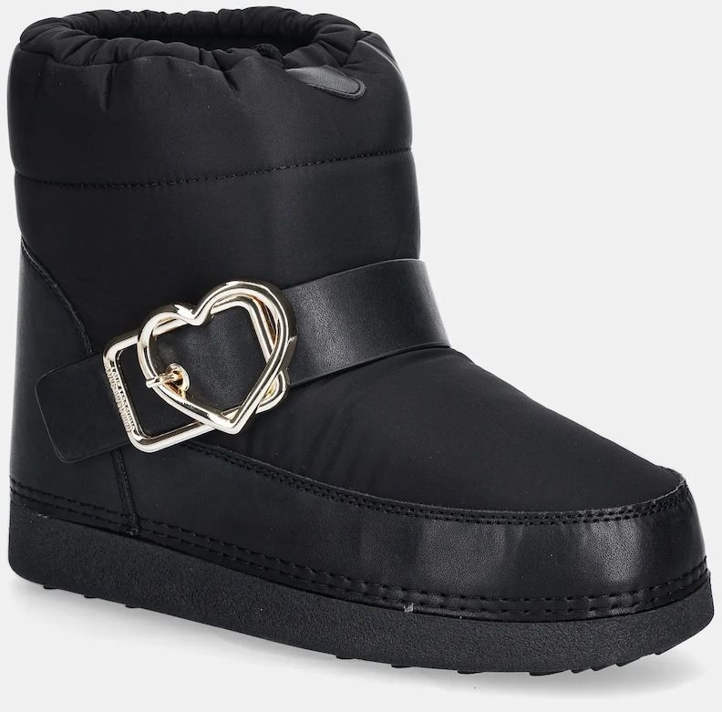 Snehule Love Moschino čierna farba, JA24432G0NISK00A