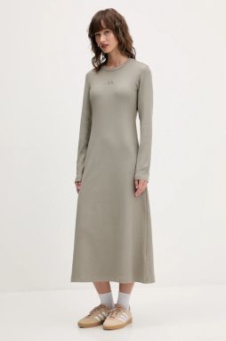 Šaty adidas All Szn Winterized midi, priliehavé, JW7431