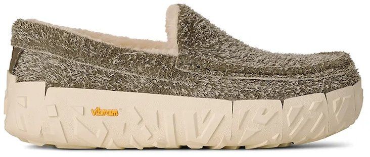 Semišové mokasíny UGG Ascot Wrap Tech zelená farba, 1167670.MBF