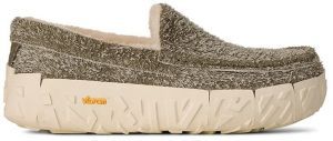 Semišové mokasíny UGG Ascot Wrap Tech zelená farba, 1167670.MBF