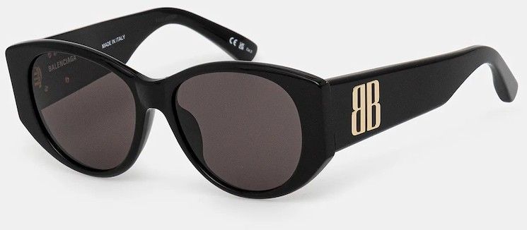 Slnečné okuliare Balenciaga čierna farba, BB0455S