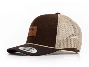 Šiltovka s prímesou vlny Rip Curl hnedá farba, 1HTMHE