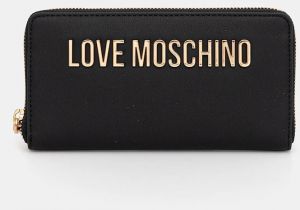 Peňaženka Love Moschino dámska, čierna farba, JC5611PP0NKD0000