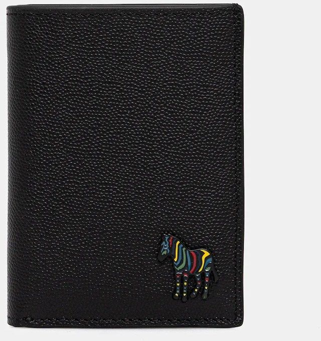 Kožená peňaženka Paul Smith čierna farba, M1A-8230-TMUZEB